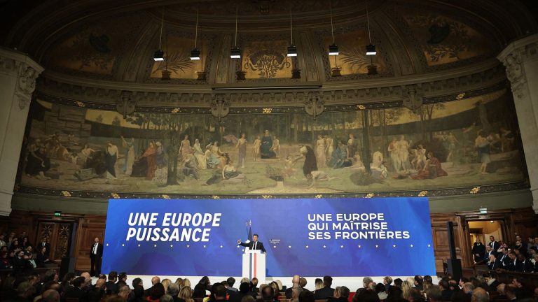 Emmanuel Macron’s speech counted as speaking time in the campaign for the European elections