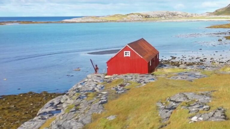 Falun red adorns Swedish houses