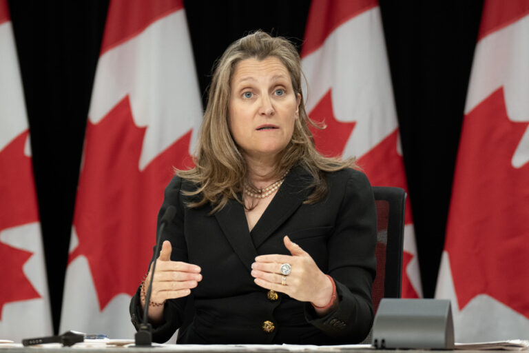 Freeland plans to introduce capital gains bill before summer