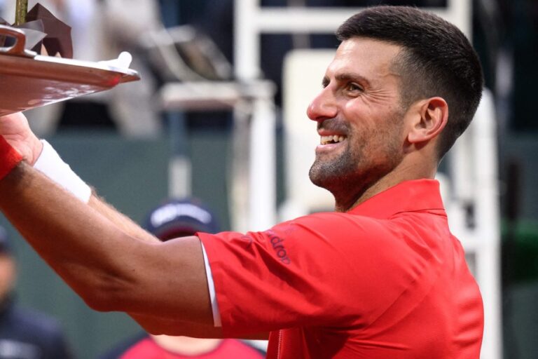 Geneva tournament |  Djokovic turns 37 with victory