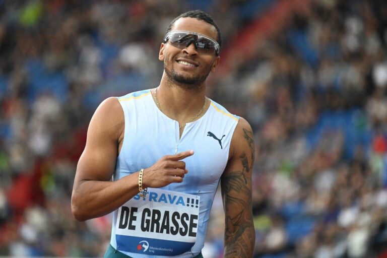 Golden Spike from Ostrava |  Andre De Grasse wins the 200m with his best time of the season