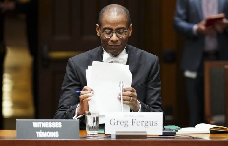 Greg Fergus suggests sanctions to calm the climate in the House of Commons