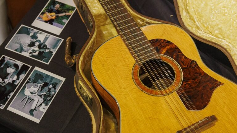 Guitar used by John Lennon for ‘Help!’, presumed lost for 50 years, sold for nearly $3 million at auction