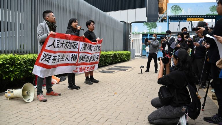 Hong Kong court bans song heard during huge pro-democracy protests