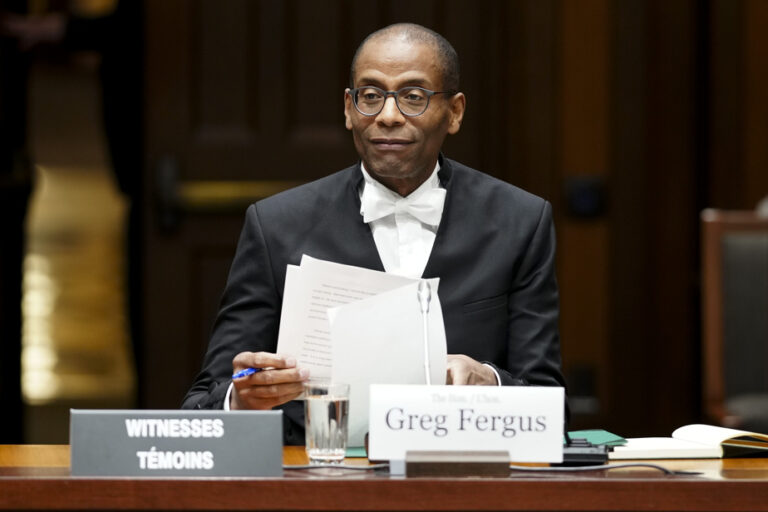 House of Commons |  President Greg Fergus remains in office