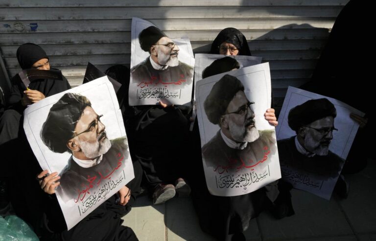 Huge crowd pays final respects to late Iranian President Ebrahim Raisi in Tehran