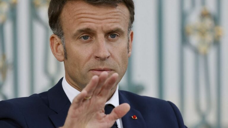 “Israeli operations must stop in Rafah,” urges Emmanuel Macron from Germany