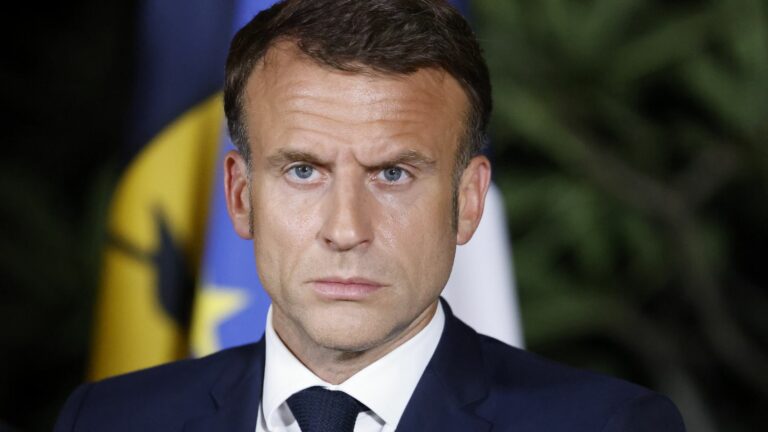 “It’s not the Wild West, so the Republic must regain authority,” declares Emmanuel Macron