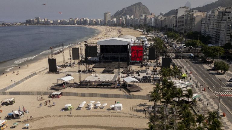 Madonna set to give free mega-concert on Copacabana beach to end her world tour