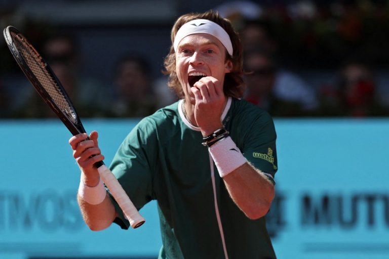 Madrid tournament |  Rublev advances to final