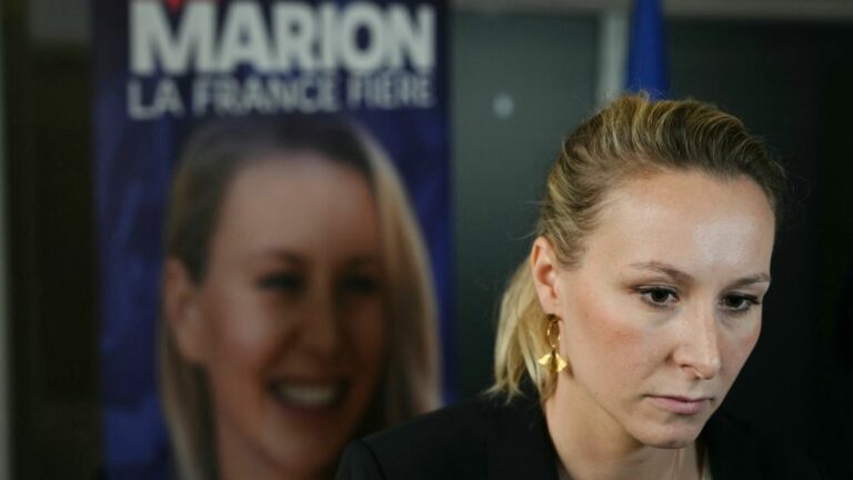 Marion Maréchal denounces the use of her image by the far-right “small group” Parti de la France without her authorization