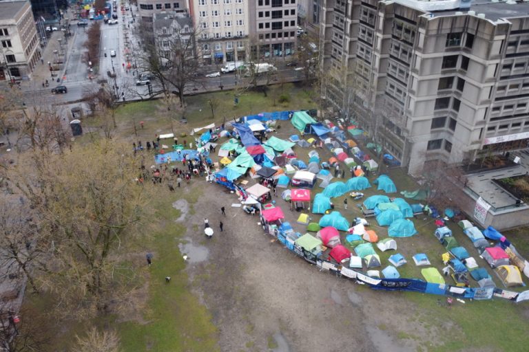 McGill University |  Without a timetable, the pro-Palestinian encampment will continue to “expand”