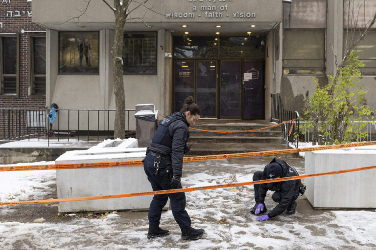 Montreal |  Suspect arrested in connection with shooting at Jewish school