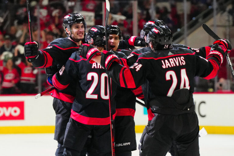 NHL playoffs |  Skjei scores key goal late in game and Hurricanes extend series