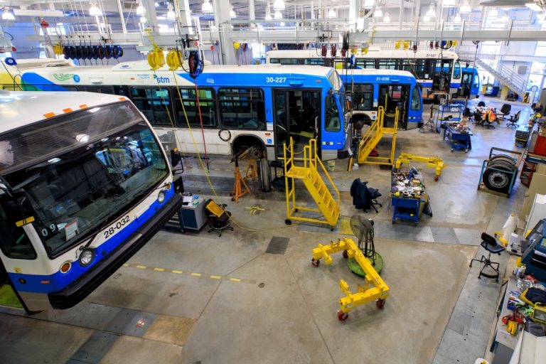 Number of buses in circulation |  The STM refuses to provide its targets without an agreement on financing