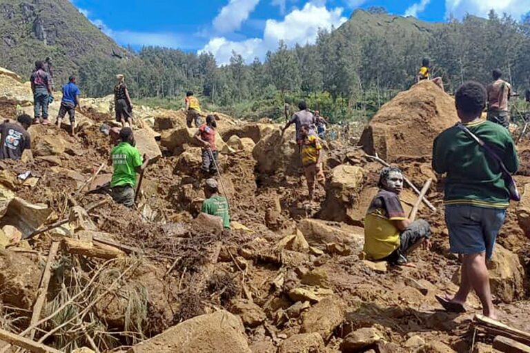 Papua New Guinea |  Risk of epidemic after deadly landslide