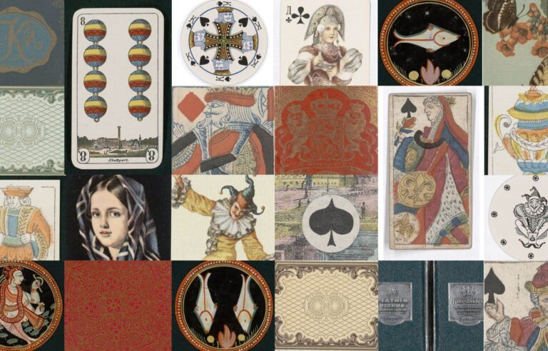 Playing cards, works of art and entertainment, are on display at McGill University