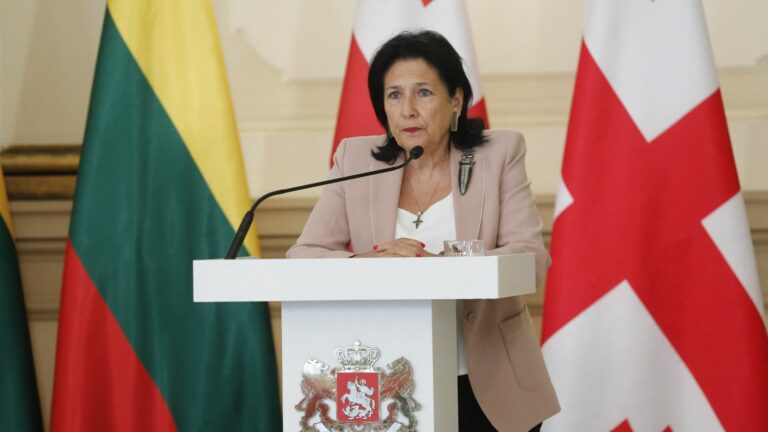 President Salomé Zourabichvili will veto the law on “foreign influence”