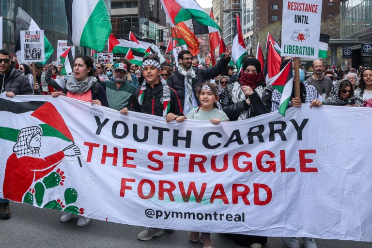 Pro-Palestinian encampment at McGill |  New demonstrators swell the ranks