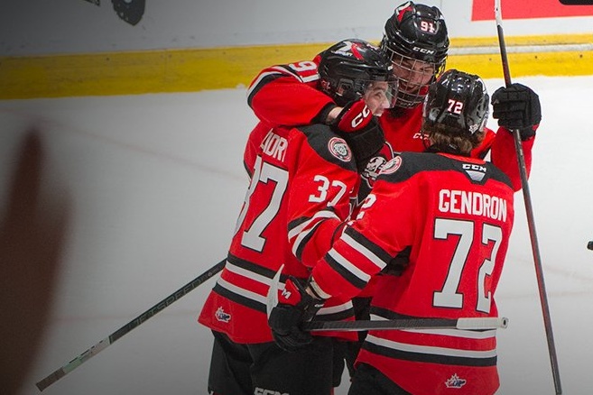 QMJHL Final |  The Voltigeurs sweep the Drakkar and win the Gilles-Courteau Trophy