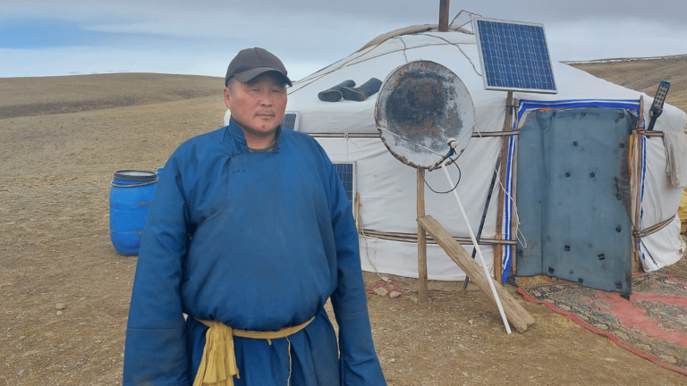 REPORTING.  In Mongolia, the distress of nomadic herders due to climate change