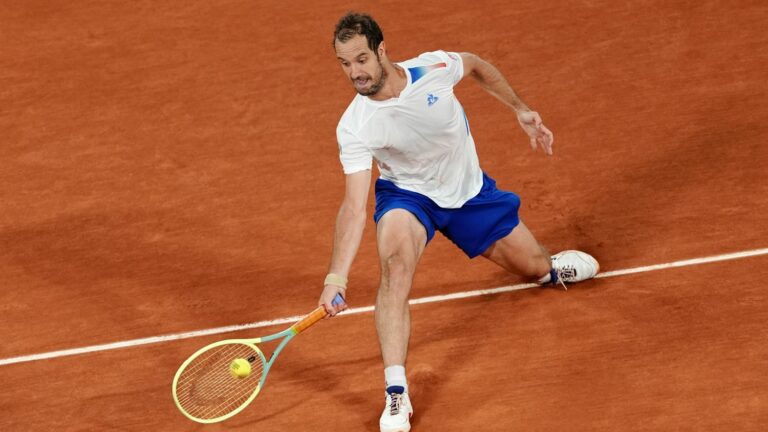 Richard Gasquet without solution against world number 2, Jannik Sinner