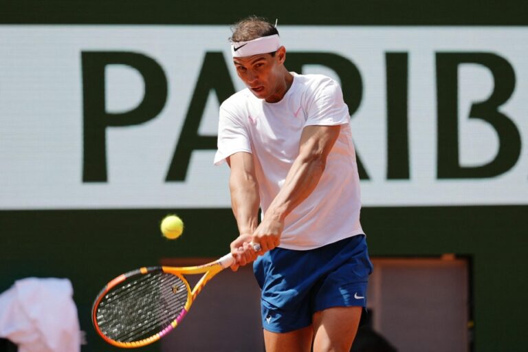 Roland-Garros |  Nadal wins practice round