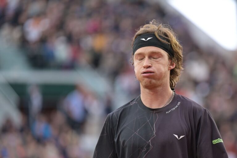 Roland-Garros |  Rublev eliminated in 3rd round