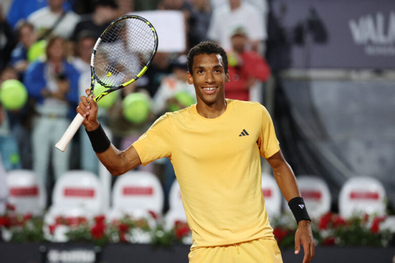 Rome tournament |  Félix Auger-Aliassime advances to the third round