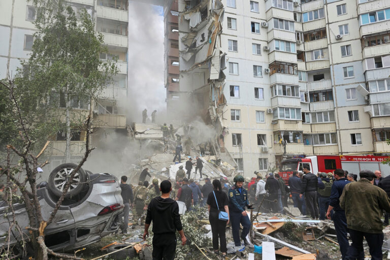 Russia |  Twenty injured in building collapse after Ukrainian shooting