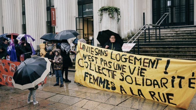 Several collectives in Lyon denounce the expulsion of “168 women and children on the street” sheltered in a city gymnasium