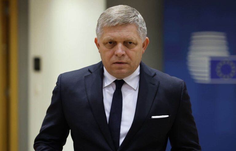 Slovak Prime Minister Robert Fico, a former communist with a penchant for Vladimir Putin