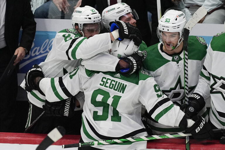 Stars 4 – Avalanche 1 |  Logan Stankoven and Tyler Seguin score doubles