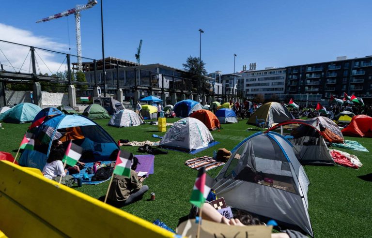 Student support for Palestinians: two new encampments in B.C.