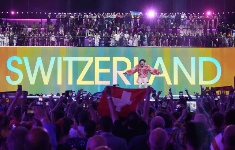 Switzerland wins the Eurovision song contest