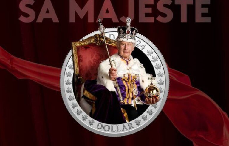 The Royal Canadian Mint pays for Facebook ads with the image of Charles III