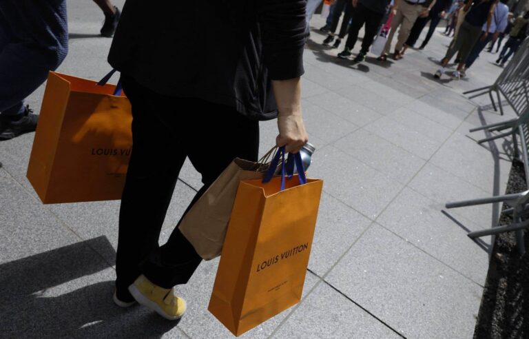 The consumer price index slowed in April in the United States