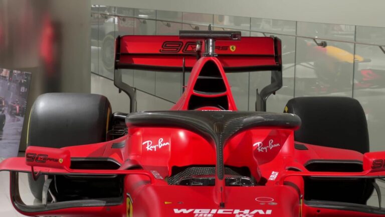 The story of Ferrari, the famous red F1 team, is told in an exhibition on the occasion of the Monaco Grand Prix