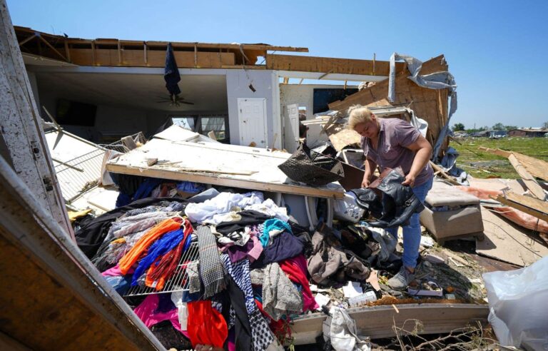 Tornadoes and storms kill several people in the United States