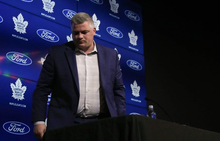 Toronto Maple Leafs head coach Sheldon Keefe fired