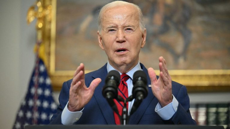 US President Joe Biden says “order must prevail” in universities