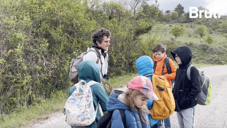 VIDEO.  During the holidays, these child scientists help protect nature