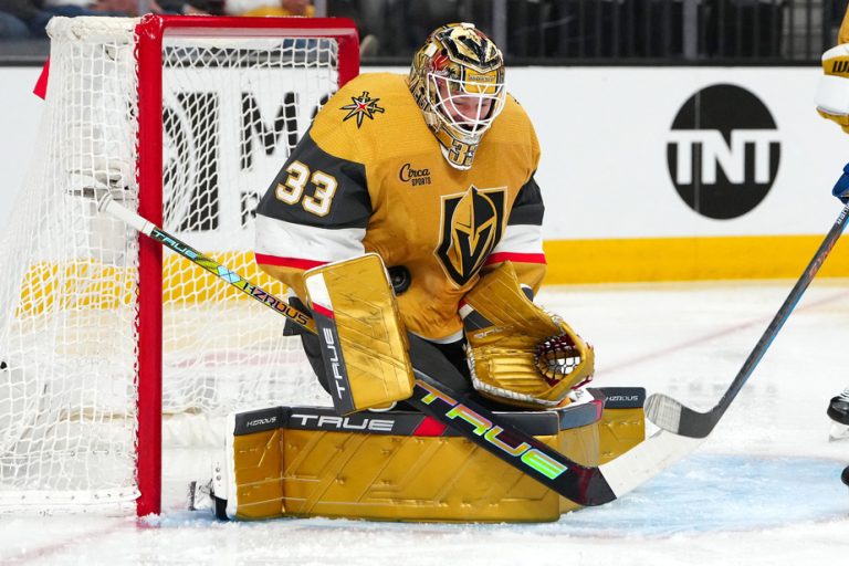 Vegas Golden Knights |  Goaltender Adin Hill gets the start against the Stars