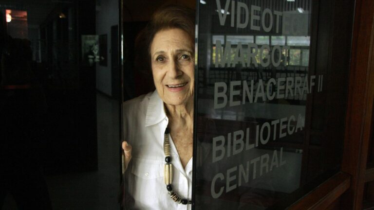 Venezuelan filmmaker Margot Benacerraf, pioneer of Latin American cinema, died at the age of 97