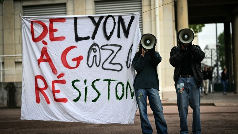 “We know what we do, we know what we say”, defend Lyon students who contest any political exploitation