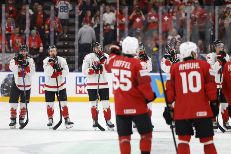 World Hockey Championship |  Canada loses in semi-final against Switzerland