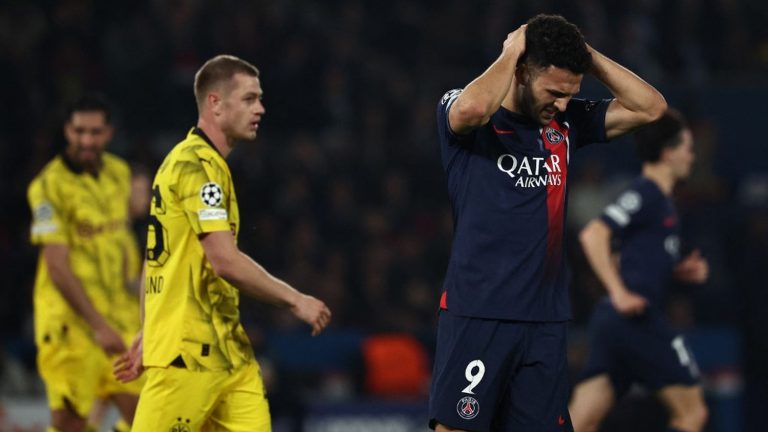 again beaten 1-0 by Dortmund, PSG says goodbye to its final dreams