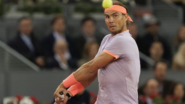 despite his defeat in Madrid, Rafael Nadal reassures himself and gains momentum three weeks before Roland-Garros