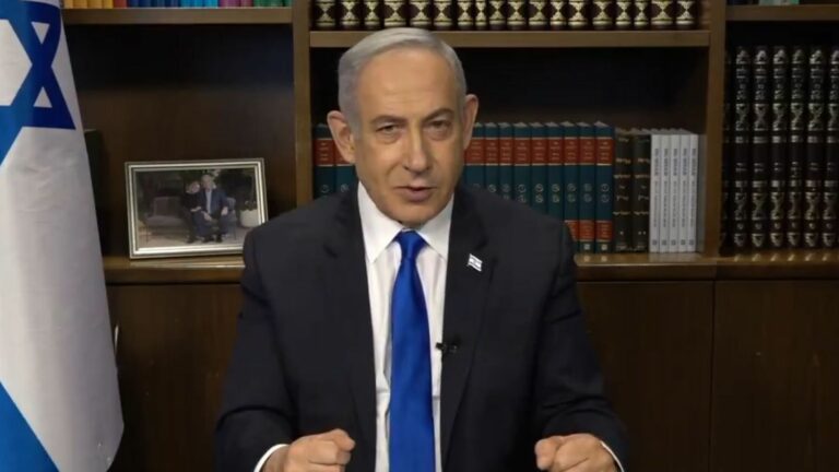 despite international pressure, Benjamin Netanyahu maintains vagueness on the post-war plan between Israel and Hamas