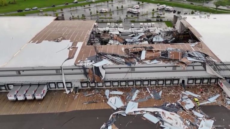 devastating tornadoes in Michigan